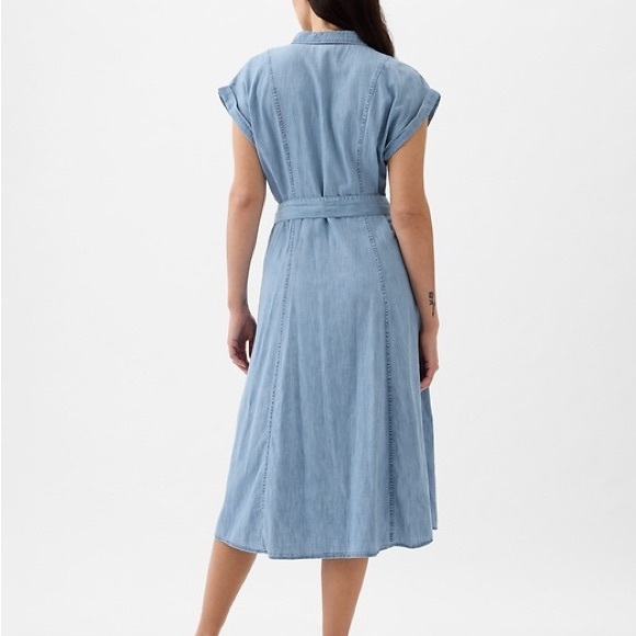 GAP DENIM SHIRTDRESS - Picture 2 of 2